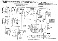 Fender Super-Reverb-AB763 - Schematic